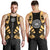 American Samoa Men Tank Top - Polynesian Tattoo Gold - Polynesian Pride