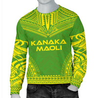 Kanaka Maoli Sweater - Polynesian Chief Flag Version - Polynesian Pride