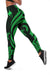 Papua New Guinea Women's Leggings - Green Tentacle Turtle - Polynesian Pride