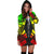 Tahiti Hoodie Dress - Polynesian Tattoo Reggae - Polynesian Pride