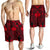 Tonga Polynesian Men's Shorts - Tonga Red Seal with Polynesian tattoo - Polynesian Pride