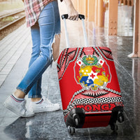 Tonga Polynesian Luggage Covers - Coat Of Arms - Polynesian Pride