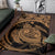 Hawaiian Map Kanaka Honu Hibiscus Globular Polynesian Area Rug AH - Polynesian Pride