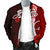 Yap Micronesia Men's Bomber Jacket - Coat Of Arm With Hibiscus - Polynesian Pride