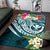 Polynesian Hawaii Kanaka Maoli Area Rug - Summer Plumeria - Polynesian Pride