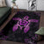 Hawaiian Golden Hibiscus And Turtle Area Rug AH - Polynesian Pride