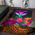 Polynesian Hawaii Personalised Kanaka Maoli Area Rug - Summer Hibiscus - Polynesian Pride