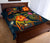 Polynesian Hawaii Personalised Quilt Bed Set - Legend of Kanaka Maoli (Blue) - Polynesian Pride