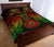 American Samoa Polynesian Quilt Bed Set - Amerian Samoa Seal & Reggae Turtle Manta Ray - Polynesian Pride