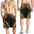 Tuvalu Men's Shorts - Polynesian Chief Gold Version - Polynesian Pride