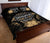 Marquesas Islands Polynesian Quilt Bed Set Hibiscus Gold - Polynesian Pride