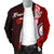 Marshall Islands Polynesian Custom Personalised Men's Bomber Jacket - Coat Of Arm With Hibiscus - Polynesian Pride