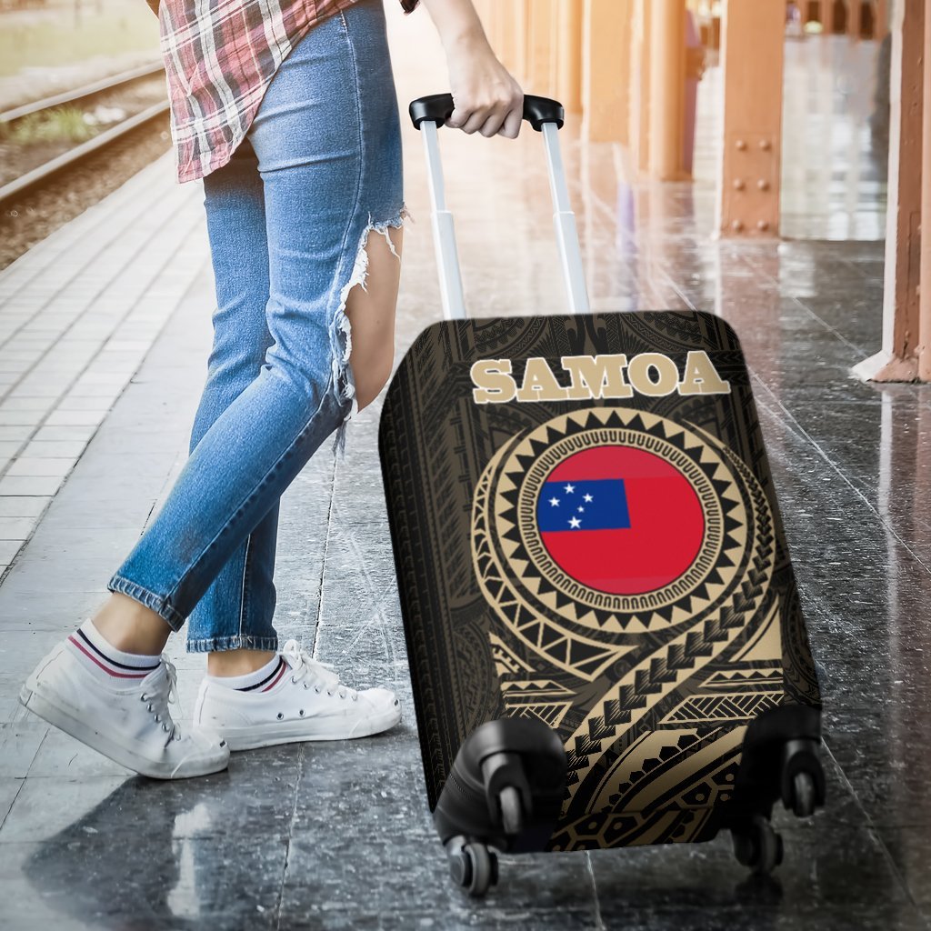 Samoa Polynesian Luggage Cover 2 A7 - Polynesian Pride