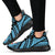 Fiji Polynesian Tattoo Mesh Knit Sneakers Blue - Polynesian Pride