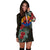 Tahiti Hoodie Dress - Tahiti Flag Hibiscus - Polynesian Pride