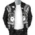 Samoa Polynesian Men's Bomber Jacket Map Black - Polynesian Pride