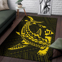 Hawaii Hammerhead Shark Polynesian Rug - Polynesian Pride