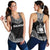 Samoa Women's Racerback Tank - Polynesian Chief Black Version - Polynesian Pride