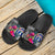 CNMI Slide Sandals - Turtle Floral - Polynesian Pride