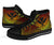 Hawaii High Top Shoes - Polynesian Circle Pattern - Polynesian Pride