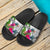 Kosrae Slide Sandals - Turtle Plumeria Banana Leaf - Polynesian Pride