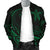 Hawaii Turtle Polynesian Mens Bomber Jacket - Green - Frida Style - Polynesian Pride