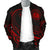 Hawaii Coat Of Arms Polynesian Men's Bomber Jacket - Red - Frida Style - Polynesian Pride