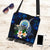 Federated States Of Micronesia Boho Handbag - Turtle With Plumeria Flowers - Polynesian Pride