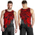 Marshall Islands Polynesian Tank Top (Men) - Red Turtle - Polynesian Pride