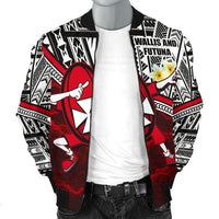 Dab Trend Style Rugby Men Bomber Jacket Wallis and Futuna - Polynesian Pride