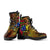 Cook Islands Polynesian Leather Boots - Hibiscus Vintage - Polynesian Pride