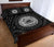 American Samoa Personalised Quilt Bed Set - Seal In Polynesian Tattoo Style ( Black) - Polynesian Pride