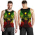 Niue Polynesian Men Tank Top Map Reggae - Polynesian Pride