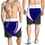 American Samoa Flag Spine Men Short - Polynesian Pride