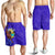 American Samoa Polynesian Men Shorts - Aunu'u Island PURPLE - Polynesian Pride