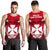 Wallis and Futuna Polynesian Coconut Men's Tank Top A02 Red - Polynesian Pride