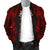 Kiribati Men Bomber Jackets - Polynesian Tattoo Red - Polynesian Pride