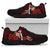 Fiji Polynesian Sneakers - Coat Of Arm With Hibiscus - Polynesian Pride