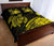 Hawaii Quilt Bed Set - Turtle Polynesian Map Plumeria Yellow - Polynesian Pride