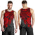 Tahiti Polynesian Men's Tank Top - Red Turtle RED - Polynesian Pride