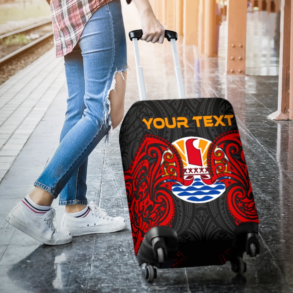 Tahiti Polynesian Custom Personalised Luggage Covers - Tahitians Spirit - Polynesian Pride
