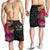 Cook Islands All Over Print Men's Shorts - Polynesian Hibiscus Pattern - Polynesian Pride