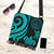 Palau Boho Handbag - Turquoise Tentacle Turtle - Polynesian Pride