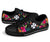 Wallis and Futuna Low Top Shoe - Hibiscus Polynesian Pattern - Polynesian Pride