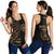 American Samoa Women'S Racerback Tank - Half Style (Gold) - Polynesian Pride