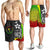 Chuuk Micronesian Men's Shorts Reggae - Turtle With Hook Reggae - Polynesian Pride