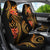 Kosrae Micronesian Car Seat Covers - Gold Plumeria - Polynesian Pride