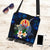 Tahiti Polynesian Boho Handbag - Turtle With Plumeria Flowers - Polynesian Pride