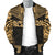 Austral Islands Polynesian Chief Men's Bomber Jacket - Gold Version - Polynesian Pride