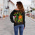 Kosrae Polynesian Personalised Off Shoulder Sweater - Legend of Kosrae (Reggae) - Polynesian Pride